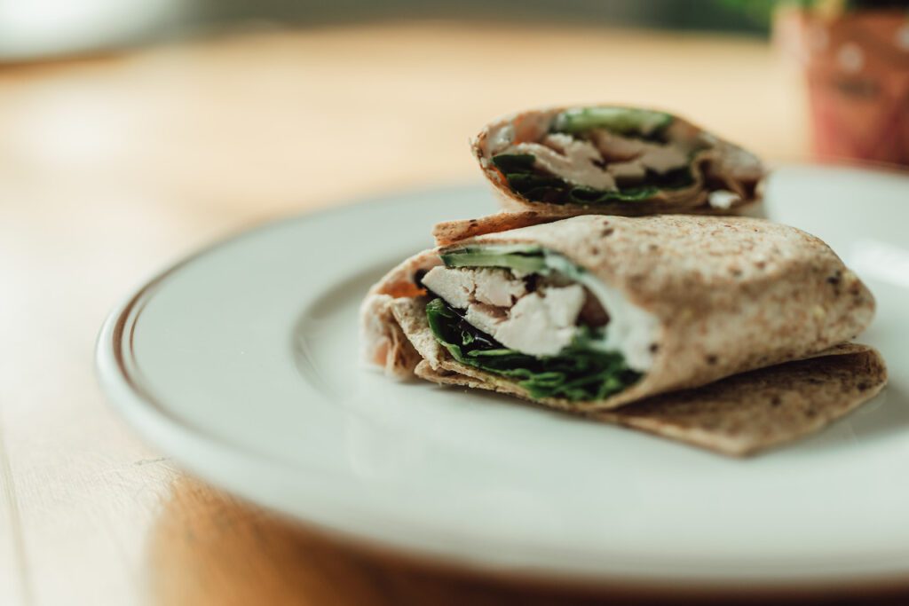 Chicken Tzatziki Wrap