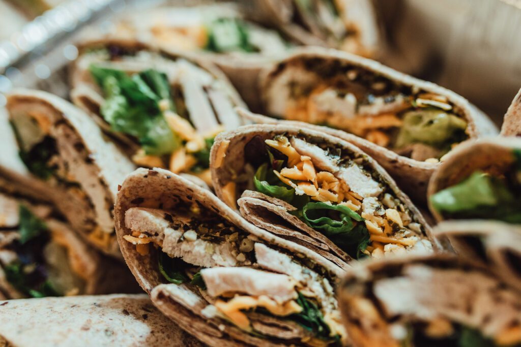 Pesto Chicken Wrap