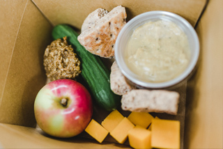 Veggie Hummus Box